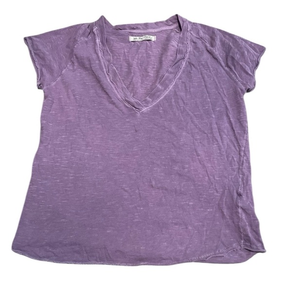 Free People We The Free Sun Valley Tee in Purple size Large - Picture 6 of 7